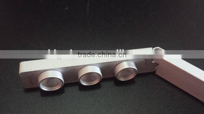 DC base! 3*1w standing led window showcase jewelry lightBW8104