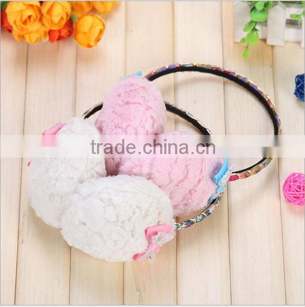 Kids Winter Fur Heated Earmuff