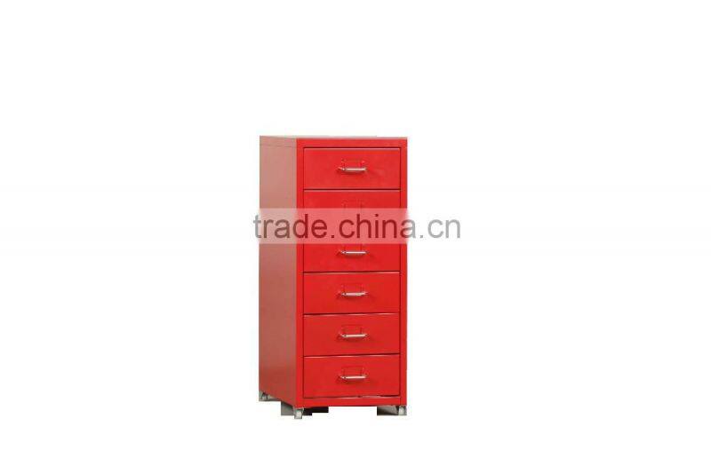 Hot selling 6 drawers fashion steel filing cabinet houseware cabinets office furniture in riyadh filing cabinet