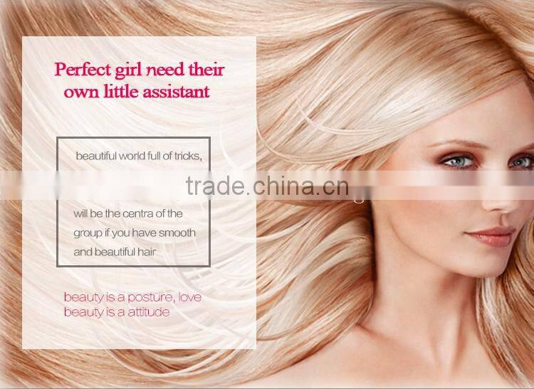 Five grade temprature control hair straightening brush professional