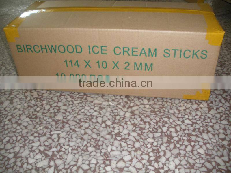 leading china supplier birch wood icecream stick for sale