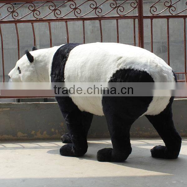 life size simulated animal giant panda plastic toy