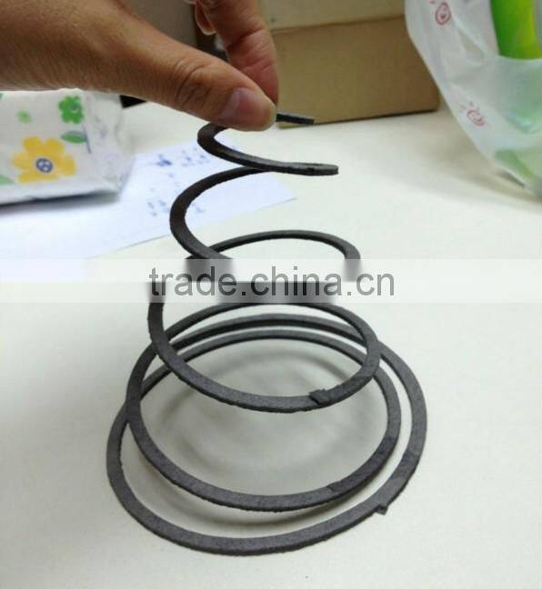 high quality grey paper mosquito coil/ plant fiber mosquito coil