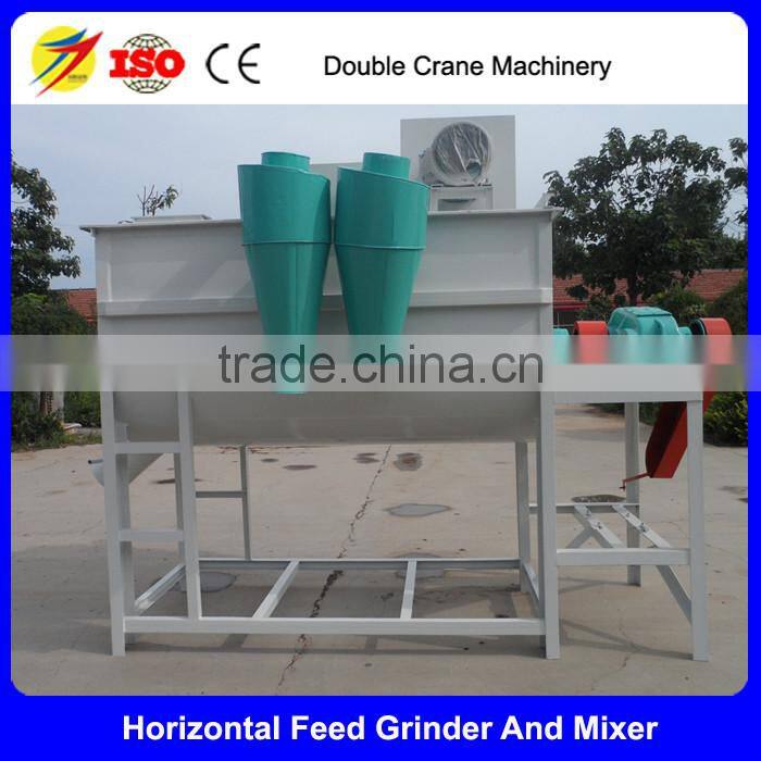Hot sale small scale poultry feed mill equipment, hammer mill, grinder and mixer machine