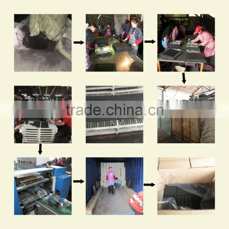 Type of hexagonal machine-made charcoal