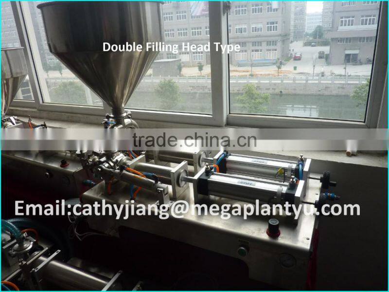 Foot Pedal ManualType 10-1000ml Single Head Liquid Filling Packing Machine
