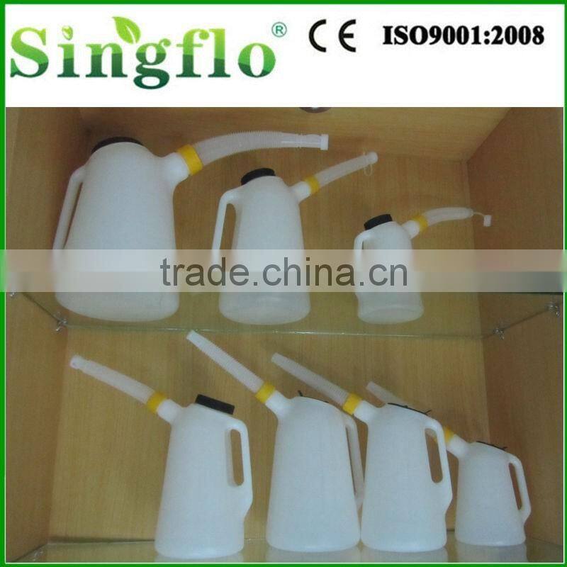 1-4L plastic oil jugs for oil lamp oil pot