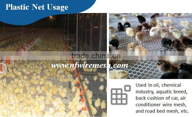 Green Color Plastic Hexagonal Mesh Chicken Net/Plastic Chicken Wire Mesh(Guangzhou stock)