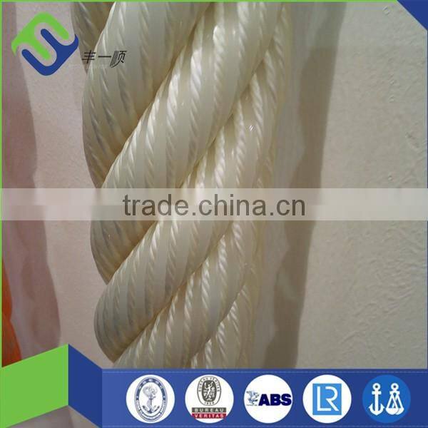 Hot sale 6 strand rope for shipping / polyamide atlas mooring rope for container load/unload