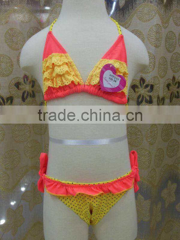 2014hot selling child bikini