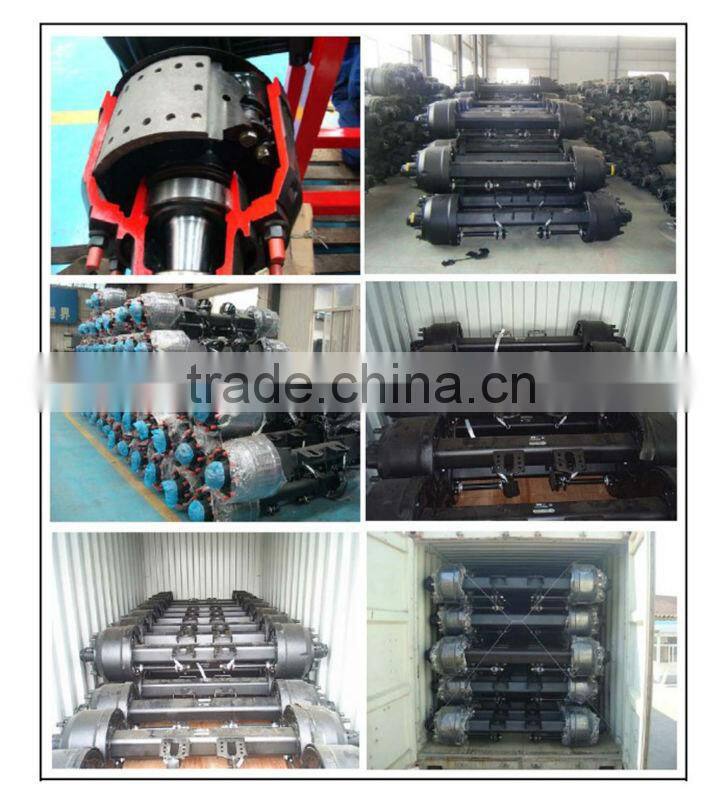 Heavy Duty Truck Trailer Steel Auto Parts 14T Axle