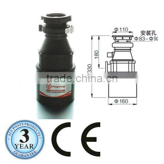 PC-001 food waste disposer