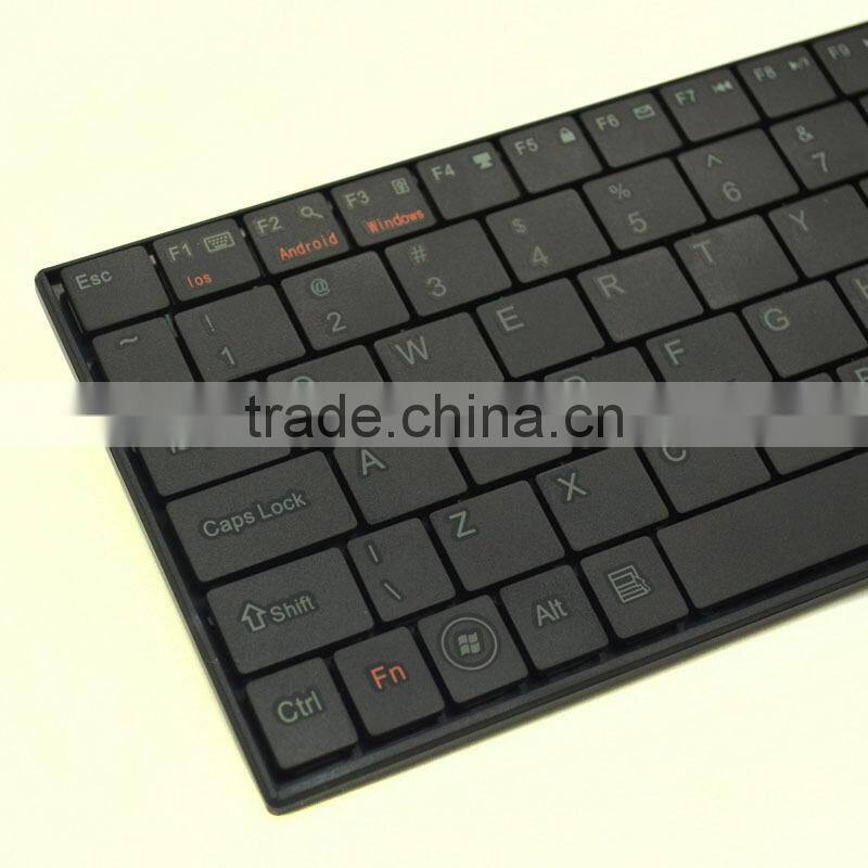 Universal 2.4G wireless keyboard with touchpad,support IOS,Android,Windows systerm(dry bettery and Li-ion supported)