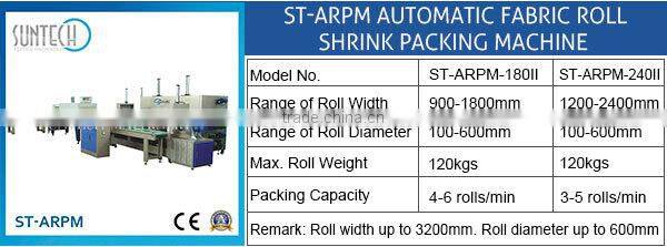 SUNTECH brand Fabric Folding Machines, No.1 on Alibaba; Visit us at www.suntech-machine.com