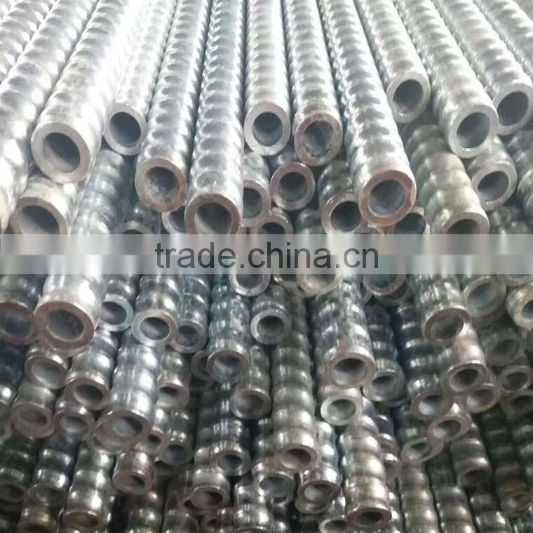 Galvanized hollow combined anchor rod
