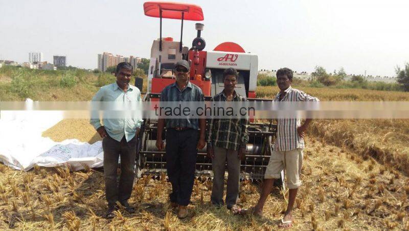 AU2.0I-C Plus paddy mini combine harvester