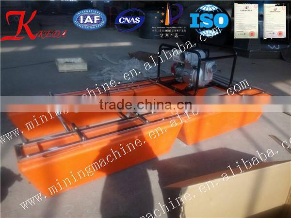 China Supplier Portable gold suction dredger In River