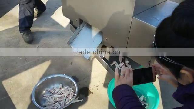 automatic chicken feet processing machine chicken feet cleaning slaughting machine