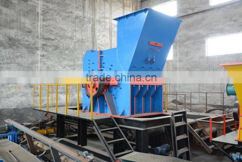 crushing separation recycling waste motor rotor processing equipment