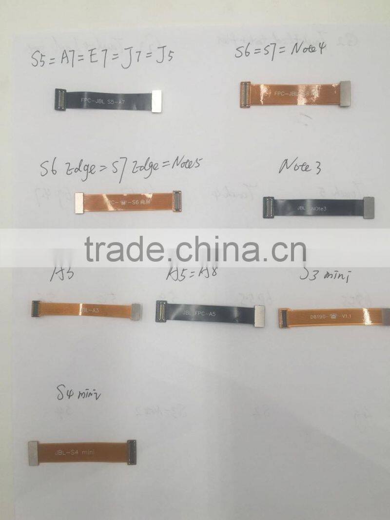 All kinds of model tester flex cable for iphone for samsung for note and a series of moblie phone