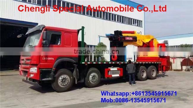 200T Large Tonnage Folding Boom Crane,Full Folding Crane,Tractor Mounted Crane