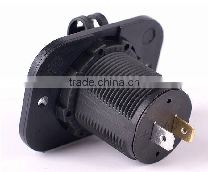 Car Waterproof Dual USB Socket with Mounting Panel