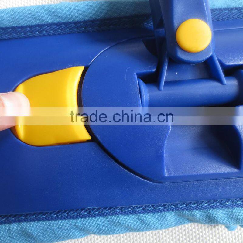 Scalable Long Handle Flat Floor Mop With Chenille Mop Head