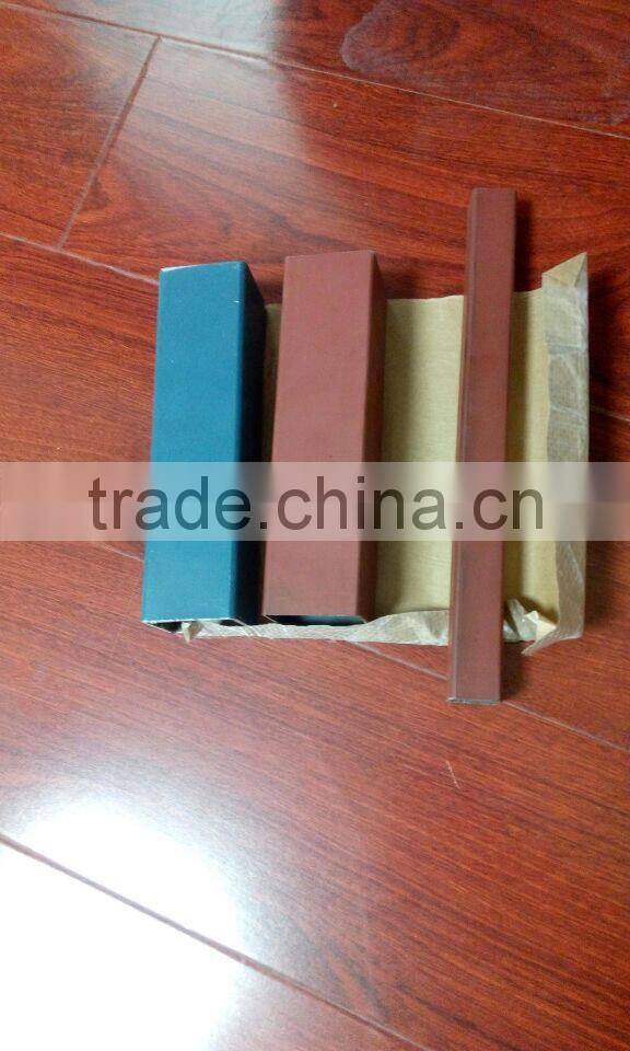 red varnishing hollow section Rectangular tube