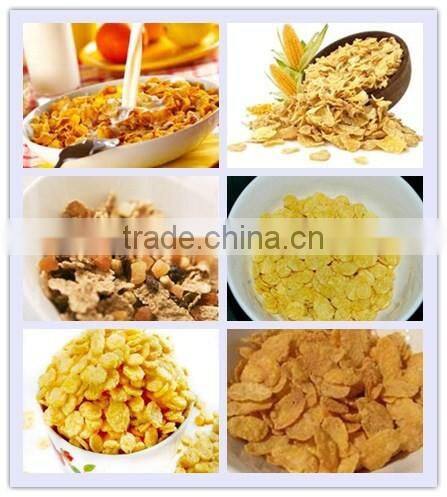 breakfast corn flakes making machine