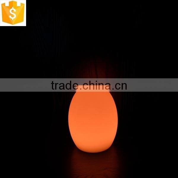 Multi-color change Decorative LED table lamp for home hotel bar