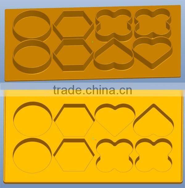 silicone burger cutlet patty hamburger press tool set chocolate cake muffin mold