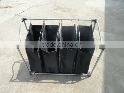 The steel laundry basket for hotel laundry bag