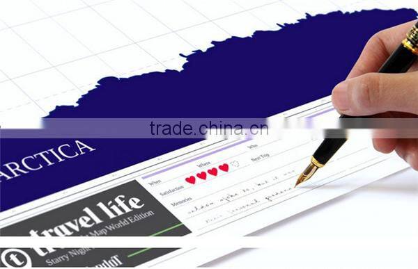 CT-543 Popular waterproof LED bright flashlight world Star Map travel light world map