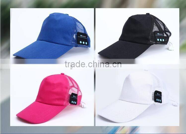 Bluetooth Music Sunhat Mesh Cap Summer Sun Hat Fashion Smart Bluetooth Music Headset Hat Baseball Caps For Sale
