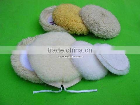 wool polishing pad or polishing material