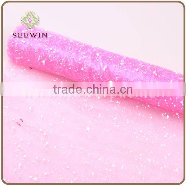 Deco mesh wedding arch/flower or gift ribbon mesh