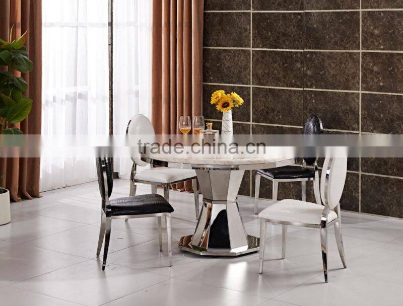 Marble Round Dining Table Designs Handware Base