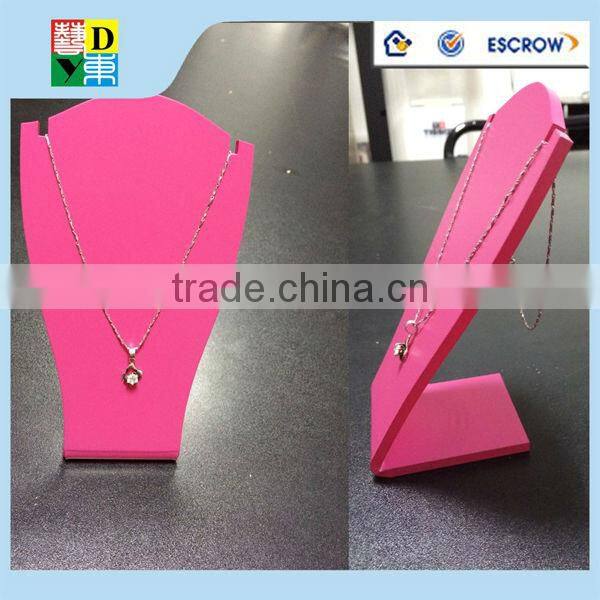 2015Luxury design acrylic jewelry display stands jewelry display acrylic display stand for jewelry