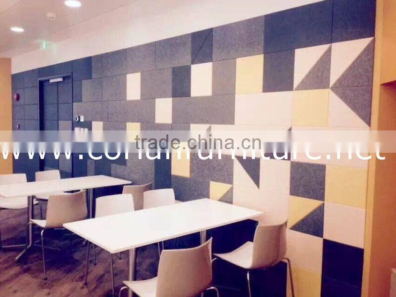 Colorful modern Art designed acrylic solid surface decorating wall panel