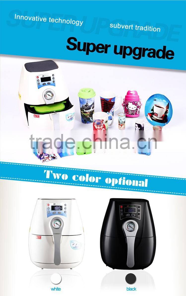 combo set heat sublimation transfer 3d mini vacuum machine