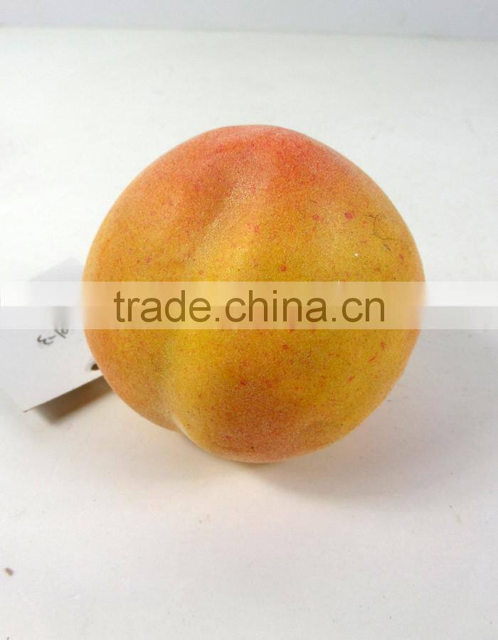 artificial plastic peach for decoration fake fruit