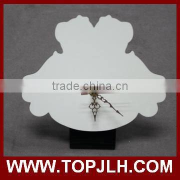 6 inch couple lovers clock sublimation printing MDF wall clock