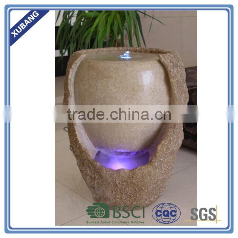 classical jar water fountain Shopping mall water fountain decor clay pot fountains