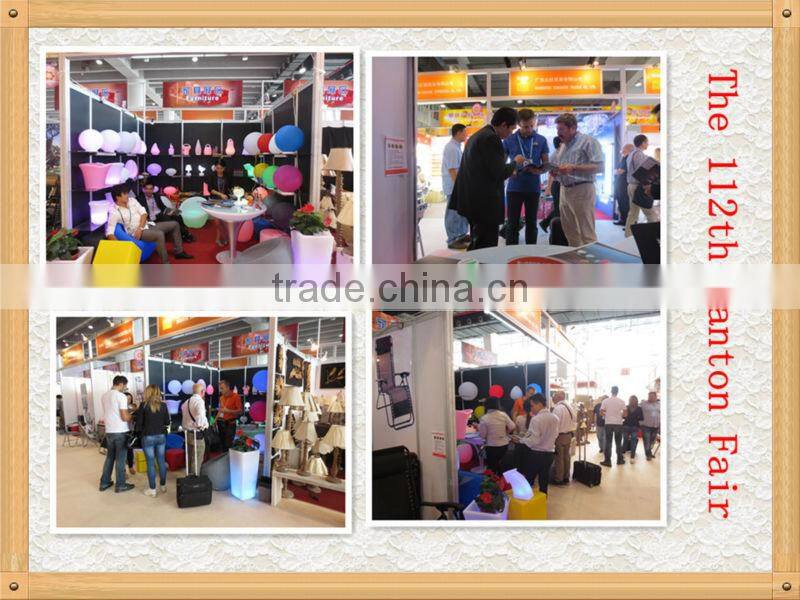 rechargeable LLDPE color change led decorative table lamp