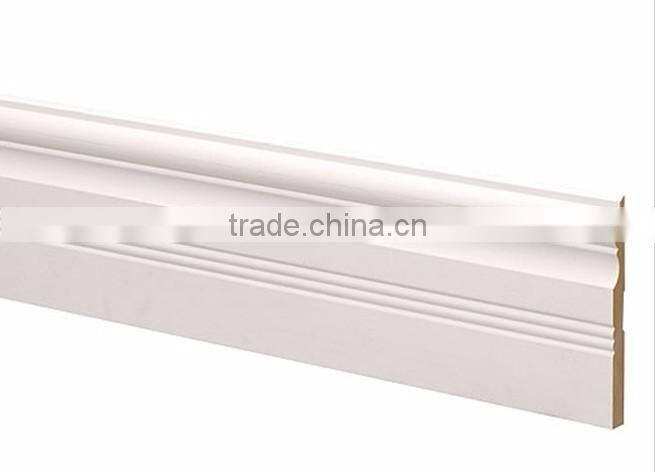 primed decorative mdf skirting board