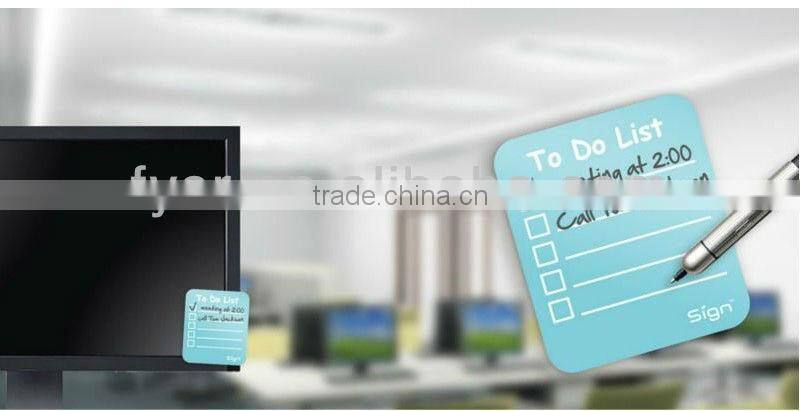 silicone erasable notepad with silicone pen