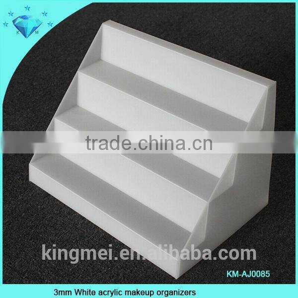 High quality White acrylic table organizers made in china