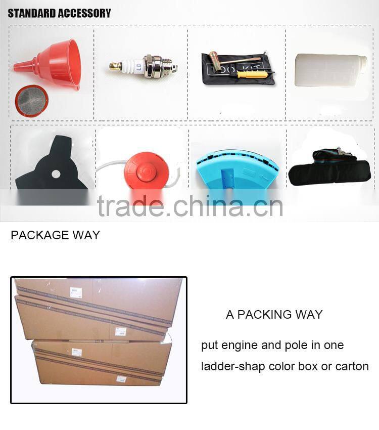 25.4cc portable brush cutter mitsubishi CG260
