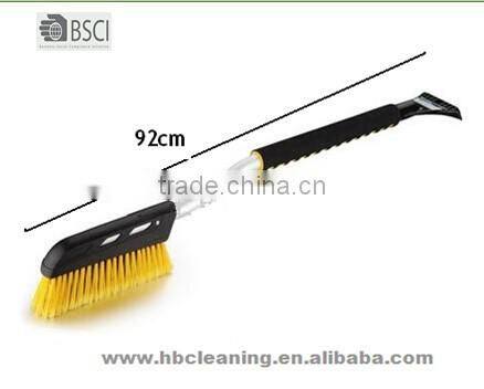 rubber sweeping winter brushes, snow joe telescoping snow broom with ice scraper