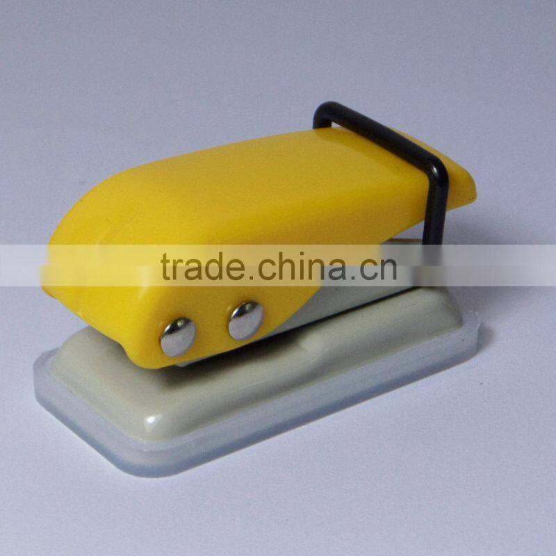 Cheap portable plastic small 1 hole puncher